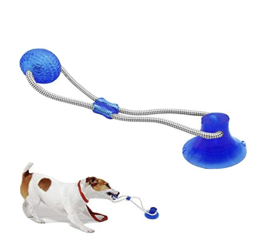 Suction Cup Dog Toy. Dental Teeth Cleaning Tools for Dogs, Puppies, Cats