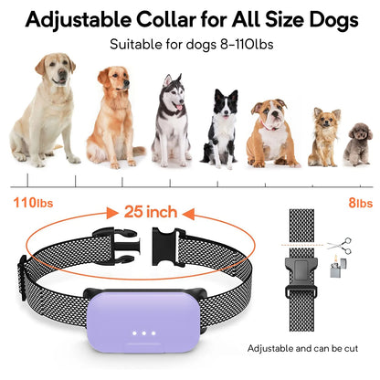 Dog Training Collar with Remote 2000Ft, Electric Dog Shock Collar with 3 Safe Training Modes