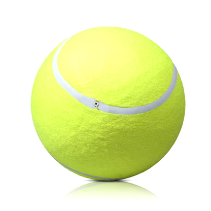 24CM Giant Tennis Ball for Dog Chew Toy Pet Dog Interactive Toys Big Inflatable Tennis Ball Pet Supplies Outdoor Cricket Dog Toy