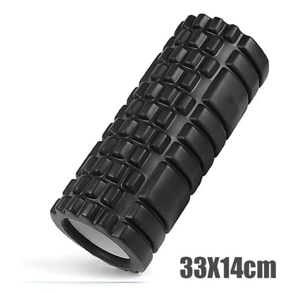 33Cm Yoga Column Foam Axis Massage Roller Muscle Back Muscle Massagethe Grid Back Training Set Shipping