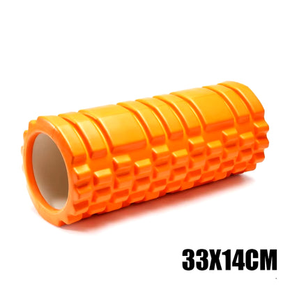 33Cm Yoga Column Foam Axis Massage Roller Muscle Back Muscle Massagethe Grid Back Training Set Shipping