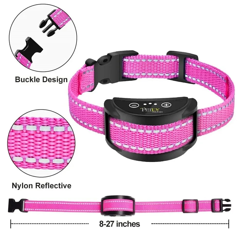 Dog Bark Collar,Anti Bark Collar with 5 Adjustable Levels,No Bark Collar for Small Dogs 5-15Lbs,Waterproof & Rechargeable