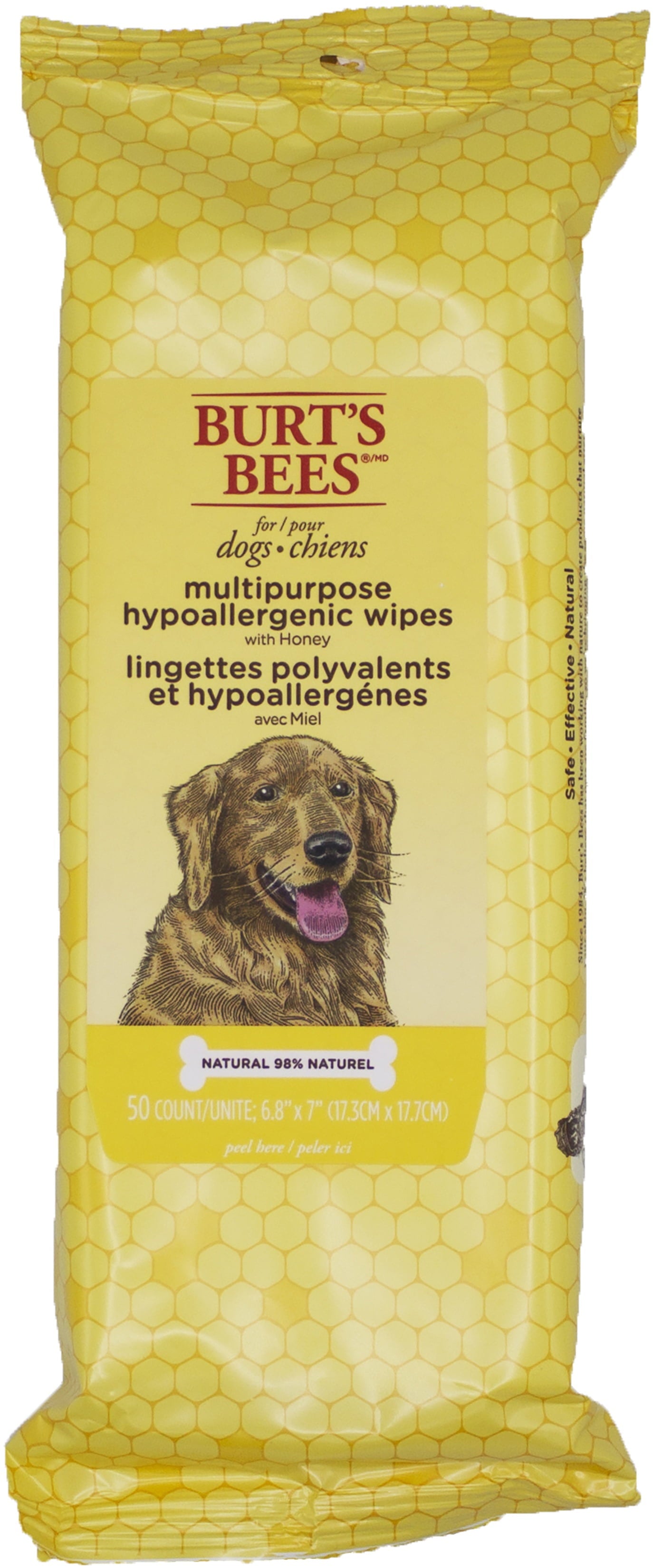 for Dogs Hypoallergenic Multipurpose Wipes 50 Ct.