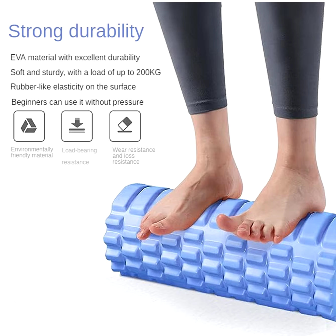 33Cm Yoga Column Foam Axis Massage Roller Muscle Back Muscle Massagethe Grid Back Training Set Shipping