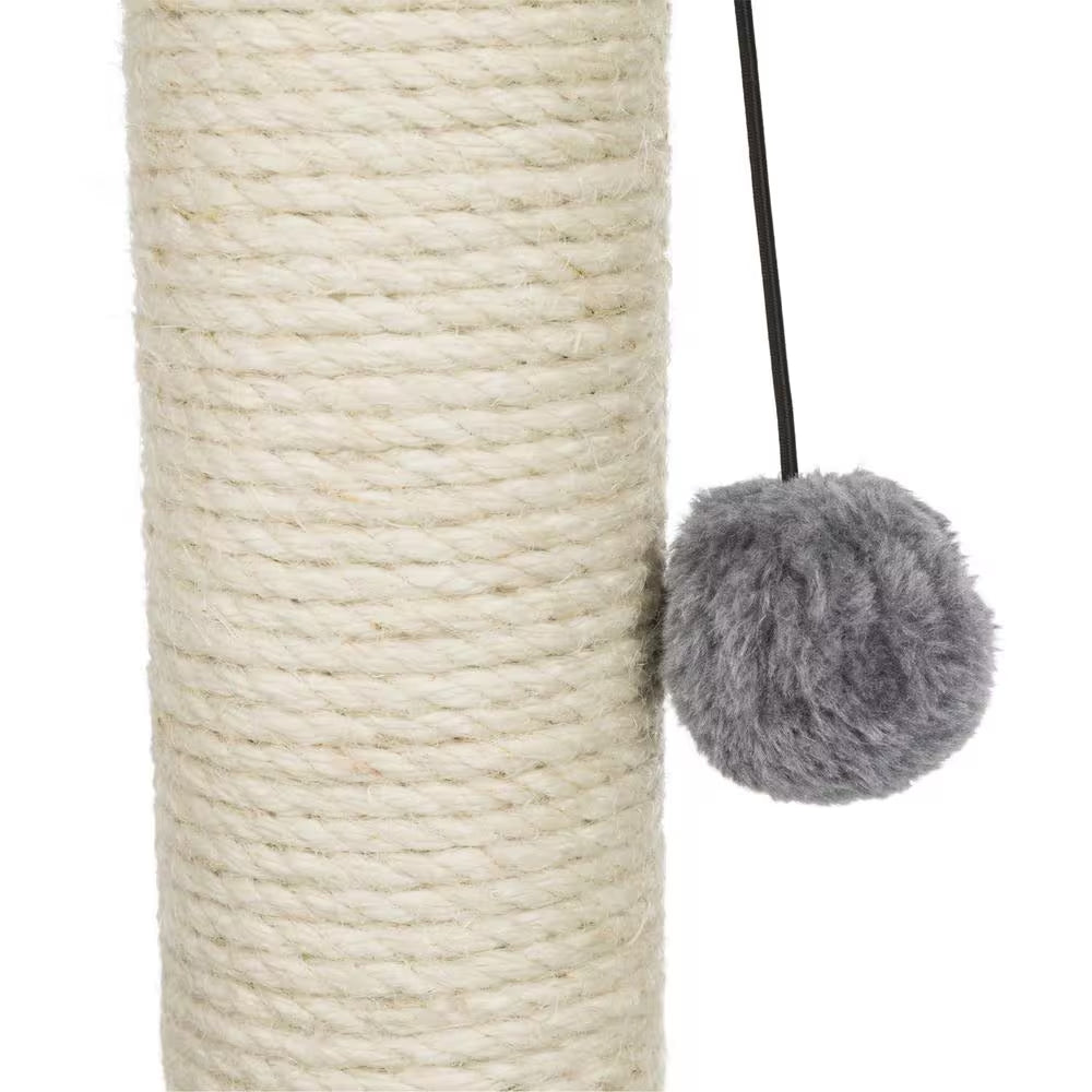 Gray Baza Scratching Post with Hammock