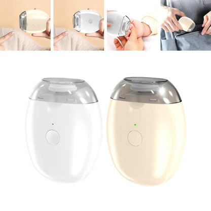 Electric Nail Clipper 3 Speeds Comfortable Rechargeable Fingernail Trimmer Fingernail Cutter for Children Kids Seniors