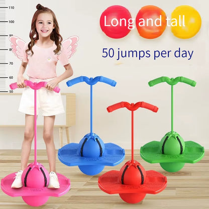 Bouncing Ball Frog Jump Long Height Exercise Equipment Increase High Jump Bouncing Ball Children'S Balance Training Equipment