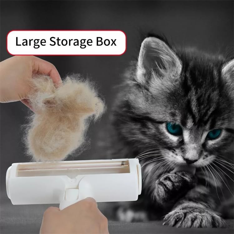 Reusable Dog Cat Pet Hair Remover Roller for Furniture Couch Carpet Car Seat NEW